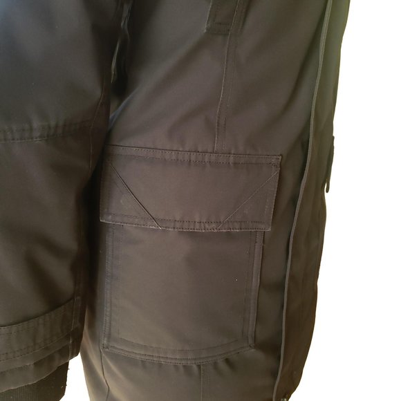 Aritzia TNA The Bancroft Black Premium Goose Down Slim Fit Parka Women's Coat S - Picture 12 of 16